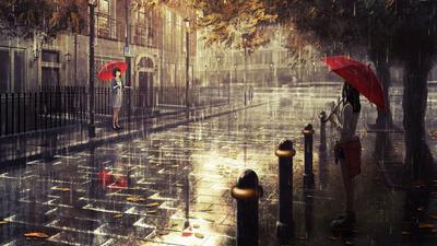 Дождь на улице - фото и картинки: 52 штук