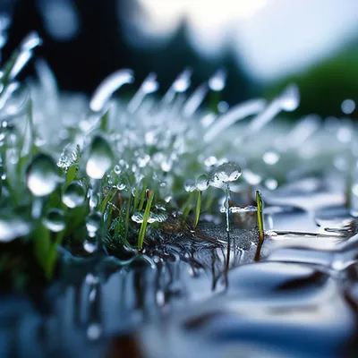 Первая капля дождя летом , высокое …» — создано в Шедевруме