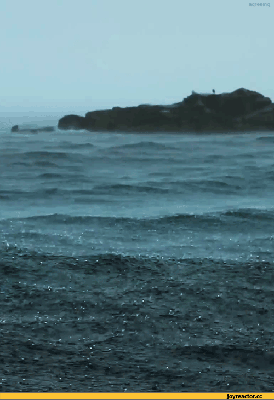 Чёрное море в дождь :: elena manas – Социальная сеть ФотоКто