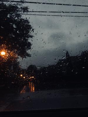 Ночной дождь. / Трасса, ночь, дождь