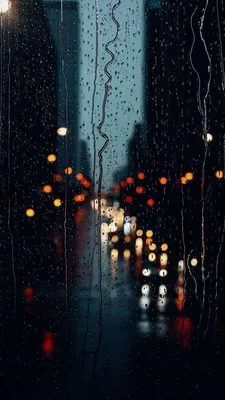 Дождь за окном ночью: уютные фоны в HD для вашего экрана | Дождя за окном  ночью Фото №1366397 скачать