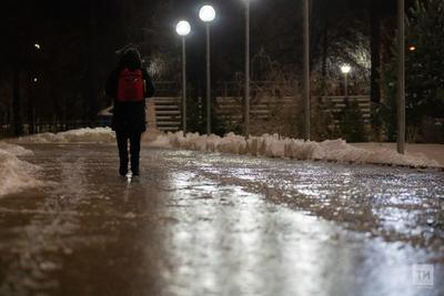 На Ростов обрушился ледяной дождь