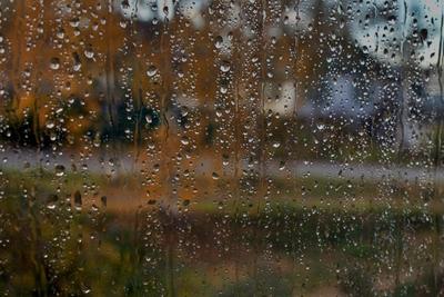 Осенний Дождь За Окном — стоковые фотографии и другие картинки Абстрактный  - Абстрактный, Без людей, Буря - iStock