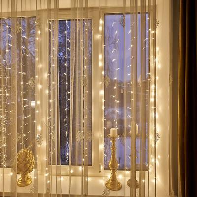 Гирлянда светодиодная Занавес Дождь 2.5x2 м 300 LED теплый белый по цене  1365 ₽/шт. купить в Москве в интернет-магазине Леруа Мерлен