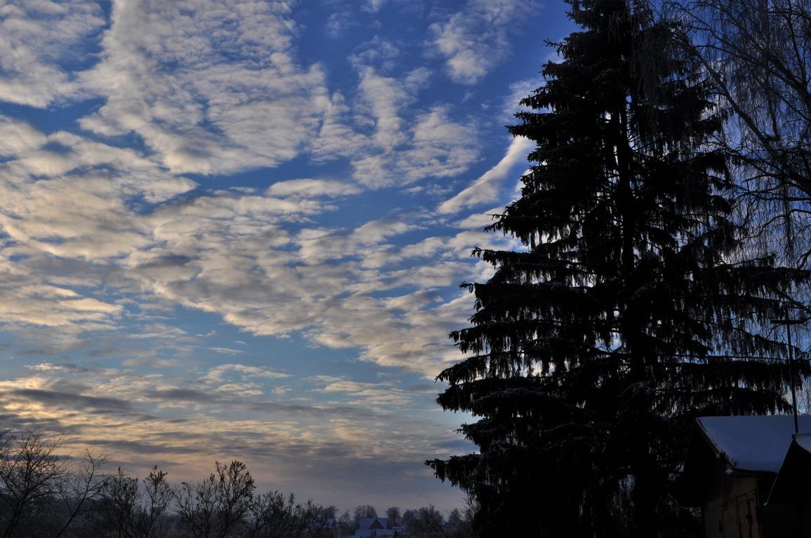 Фотообои Небо и облака \"Ясное небо с радугой\" - арт 009009015 | Купить в  интернет-магазине Фото в дом