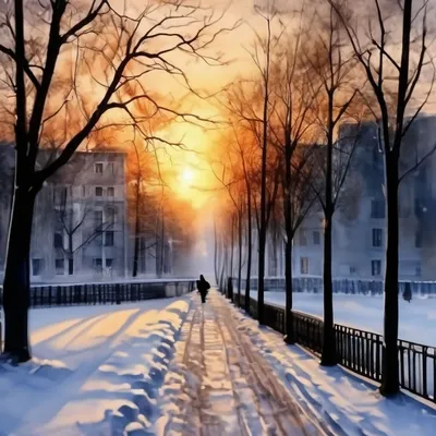 Красивые поздравления с первым днем зимы — стихи, проза, картинки, открытки  / NV