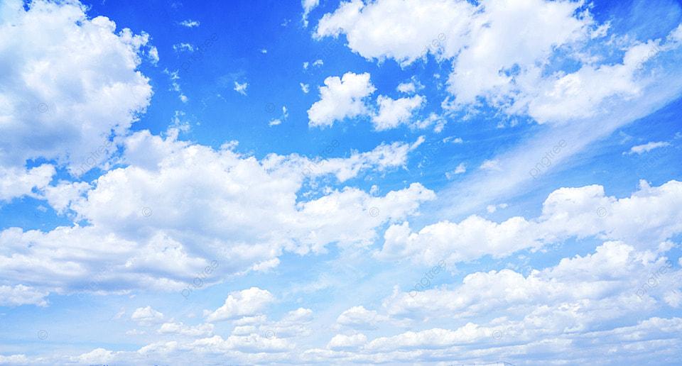 Фон голубое небо с облаками - 61 фото