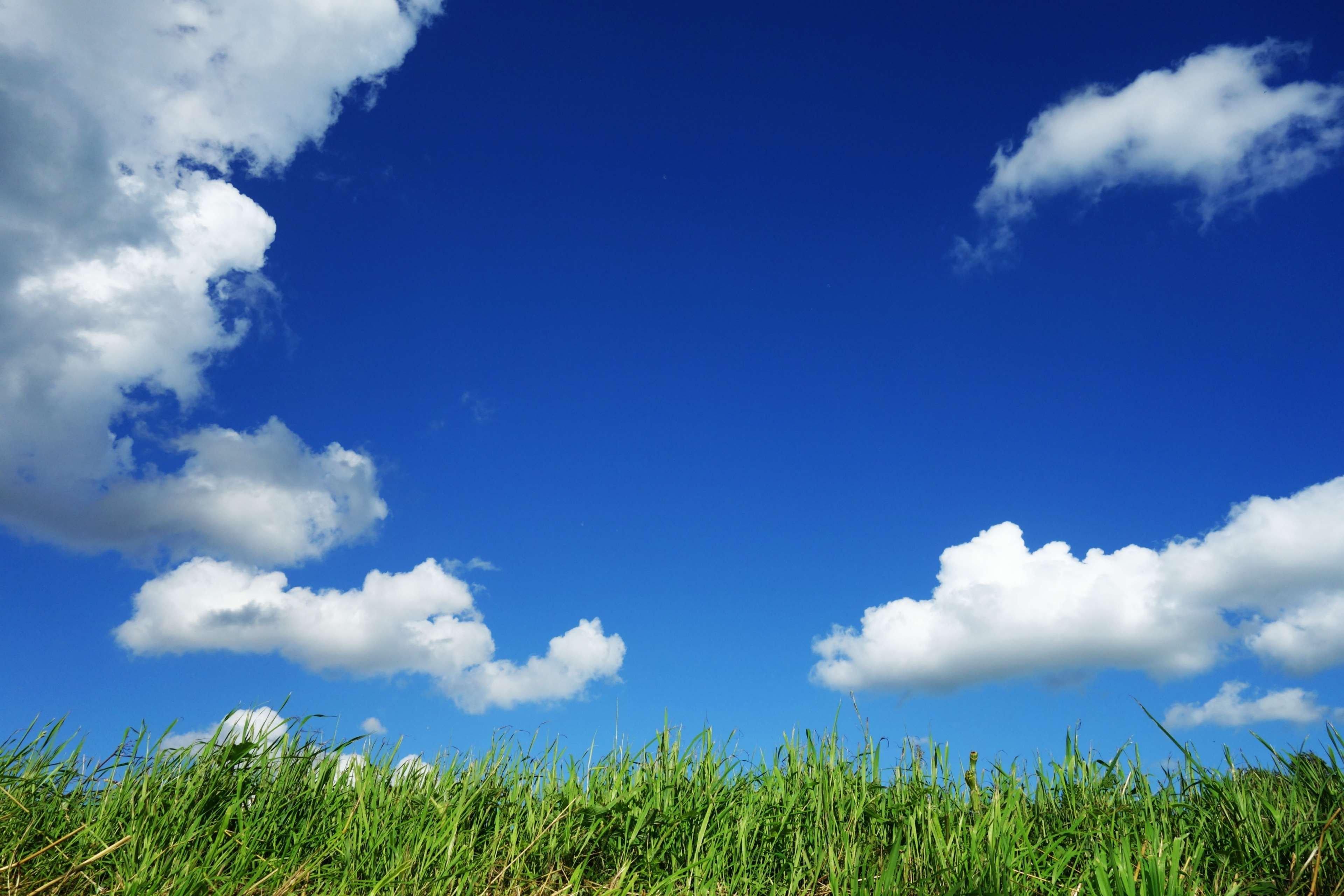 Красивое голубое небо с облаками (56 фото) - 56 фото