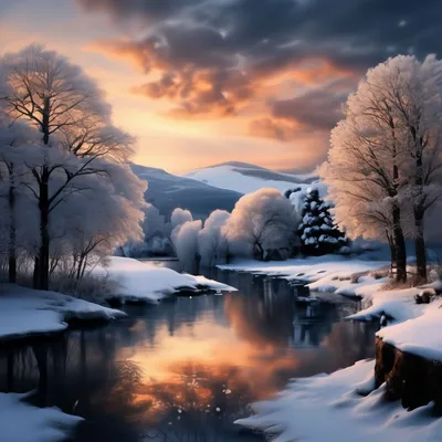 Зима,красота зимней природы,эстетика…» — создано в Шедевруме