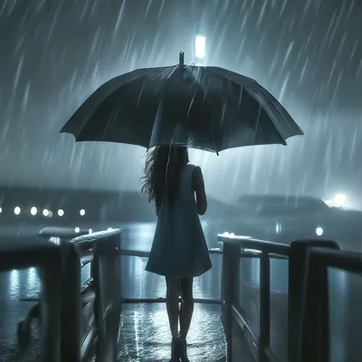 Девушка под зонтом. Фото: Tatiana Avdjiev | Фотография дождя, Дождь,  Вдохновляющая фотография