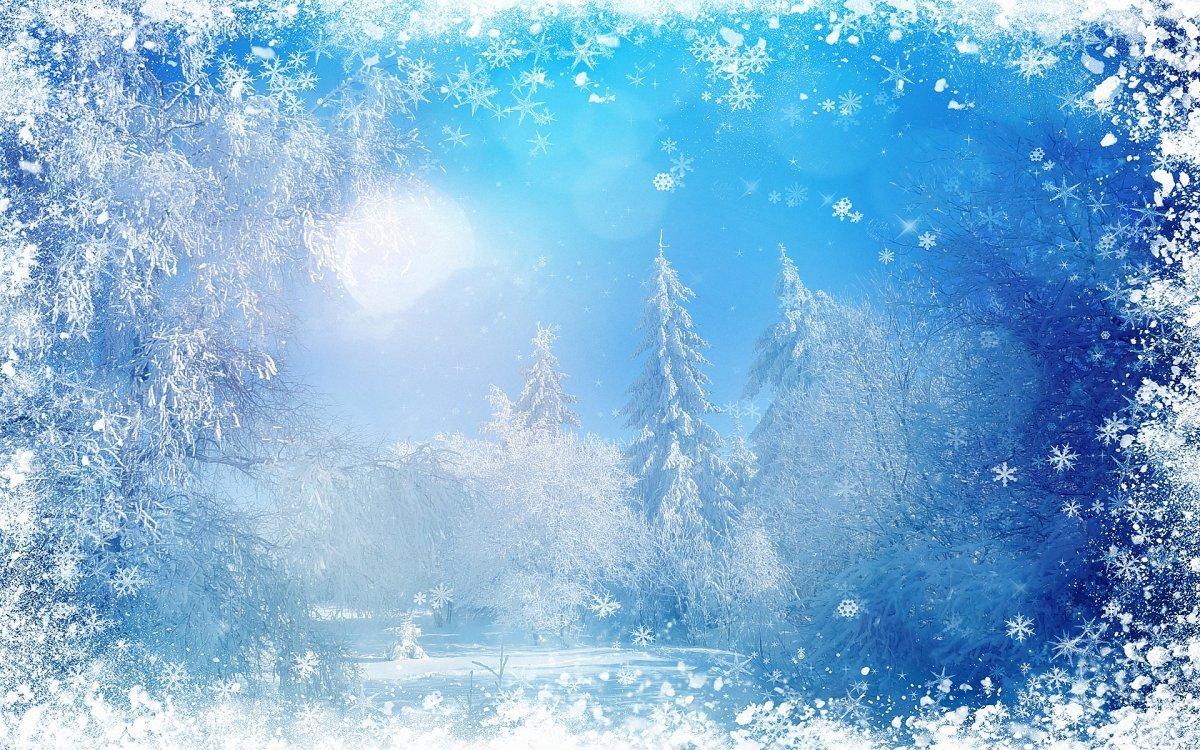Зимняя фантазия блеск стиль фона, фон, зима, романтик фон картинки и Фото  для бесплатной загрузки