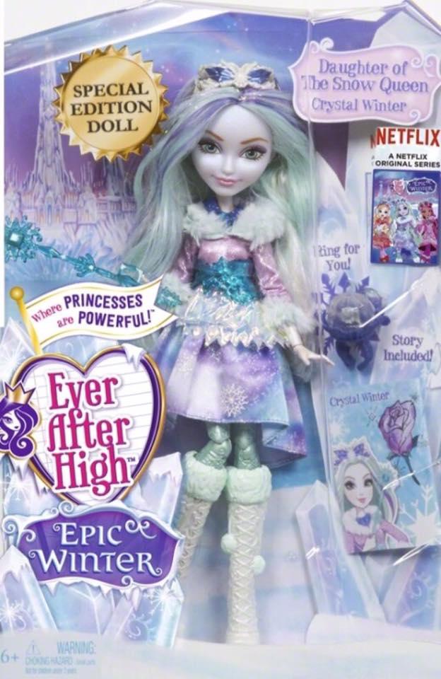 Ever After High Кукла из серии \"Эпическая зима\" | Интернет-магазин  Континент игрушек