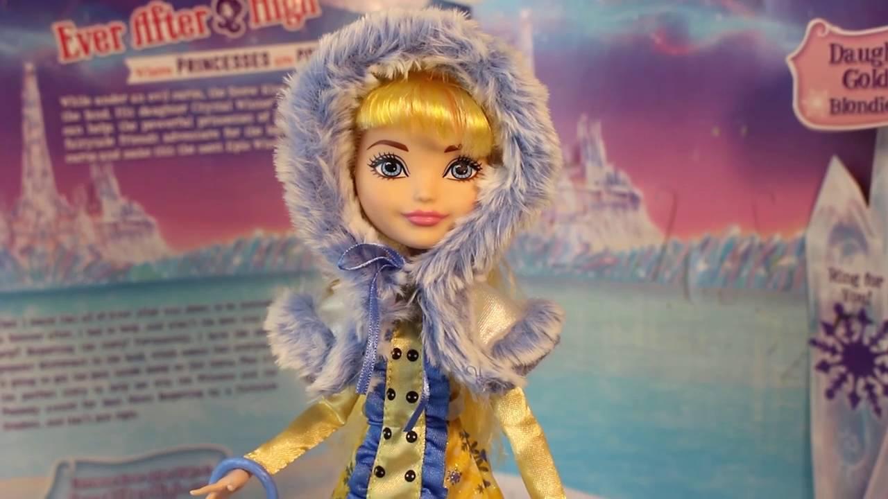 Кукла Эвер Афтер Хай \"Заколдованная зима\" - Блонди Локс купить в  интернет-магазине MegaToys24.ru недорого.