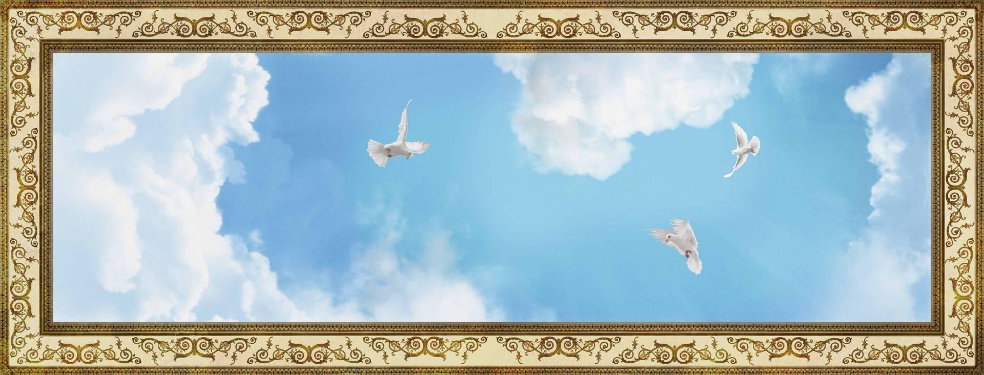 Картина \"Голубь в небе\" | Интернет-магазин картин \"АртФактор\"