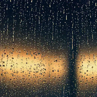 Капли Дождя На Ясном Стекле Капли Дождя — стоковые фотографии и другие  картинки Абстрактный - Абстрактный, Без людей, Влажный - iStock