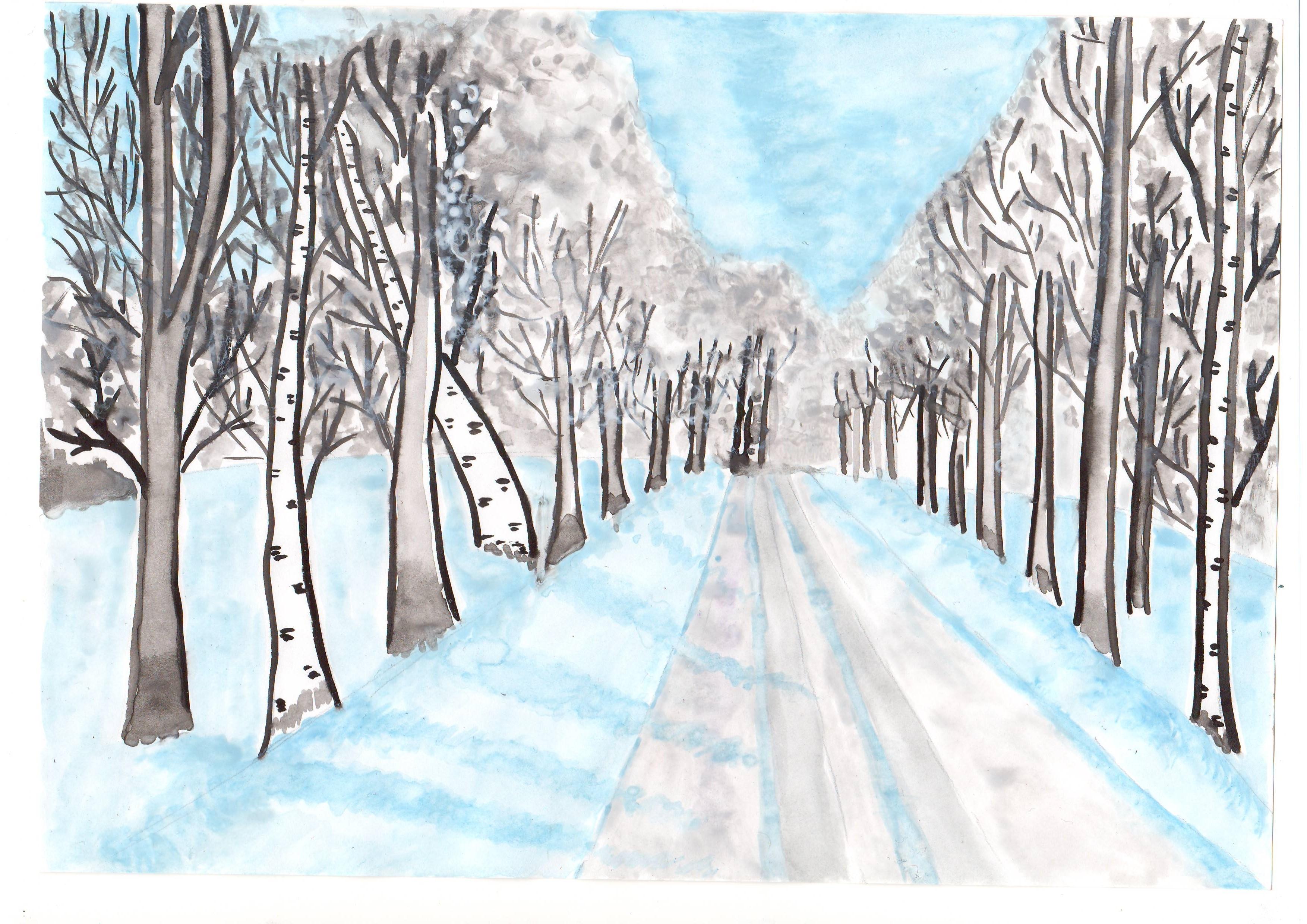 Картинки Для детей 3 4 лет крупные рисунки зима (39 шт.) - #12376