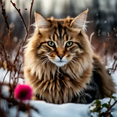 Зима - кошки торжествуют!