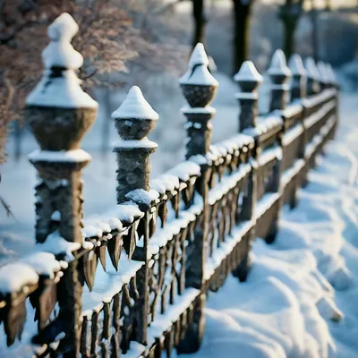 Снег, профиль девушки, зимний пейзаж…» — создано в Шедевруме