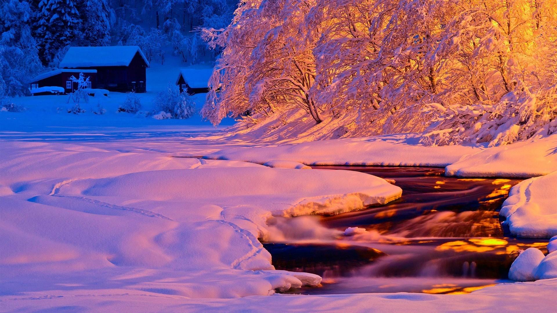 Photos of winter landscapes - desktop wallpapers