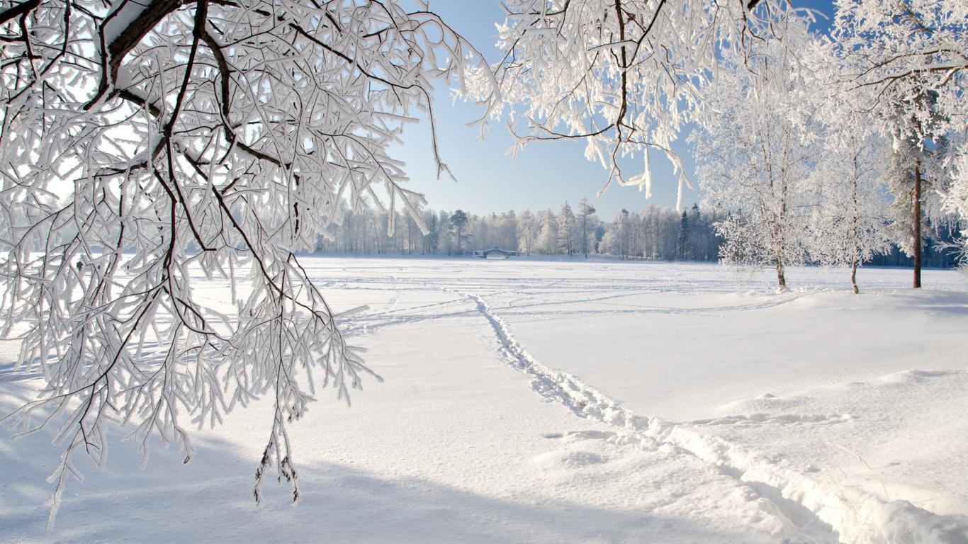 Картинки зима на рабочий стол (46 фото)