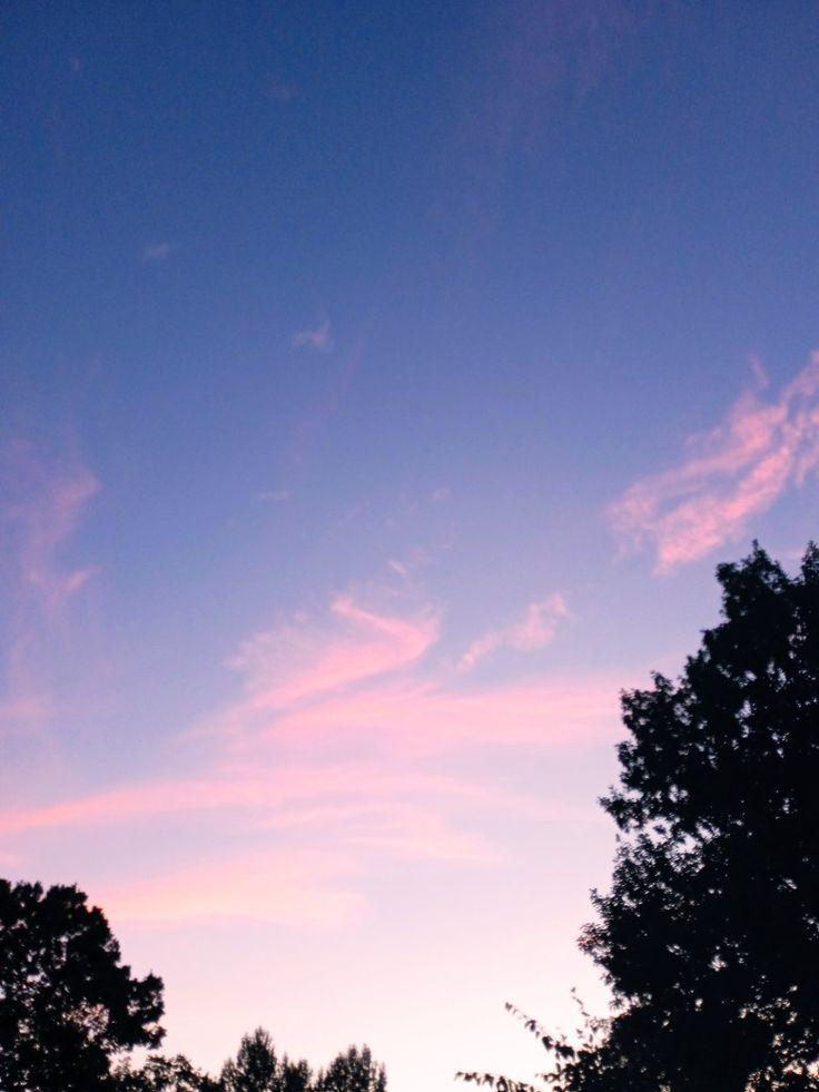 Небо розовые облака закат | Закаты, Розовые облака, Облака