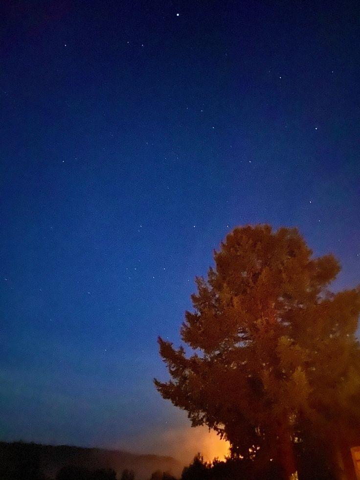 Ночное небо с луной и звездами (49 фото) - 49 фото
