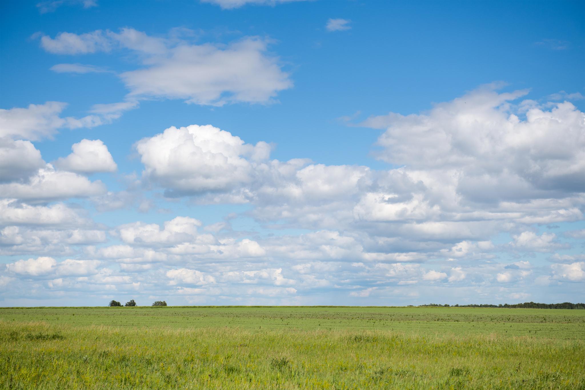 Голубое небо с небольшими облачками — картинка с высоким разрешением  5184×3456 — Abali.ru