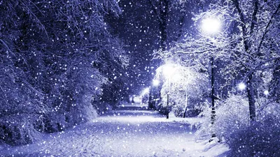 Картинка - Морозная ночь зимы (Спокойной зимней ночи) скачать