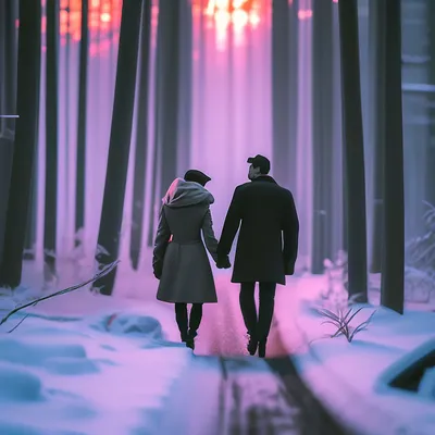 любящая пара зимой. парень держит в руках девушку зимой на улице Стоковое  Фото - изображение насчитывающей смеяться, женщина: 238724234