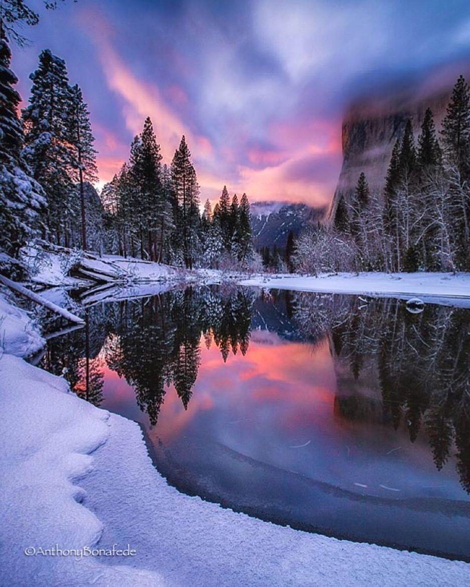 Картинки пейзажи природы зима