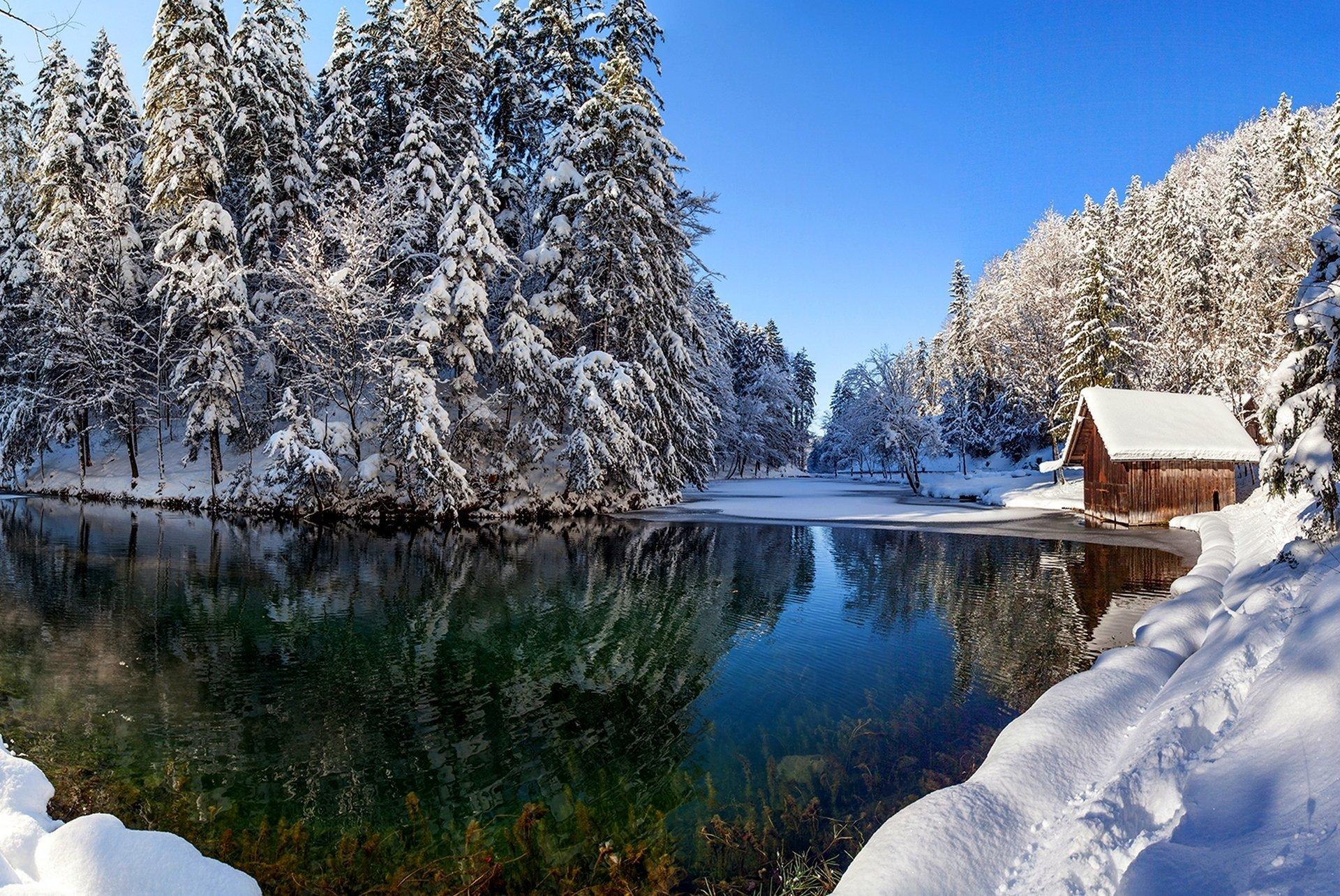 Зима пейзаж - фото и картинки: 62 штук