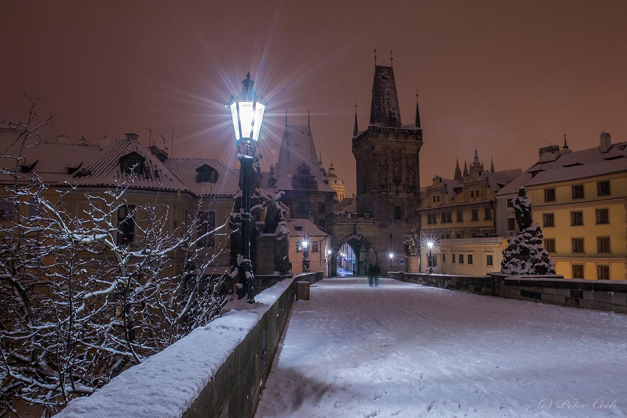 Красивая и реалистичная Прага зимой…» — создано в Шедевруме