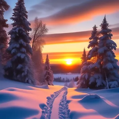 Картинки про природу зима