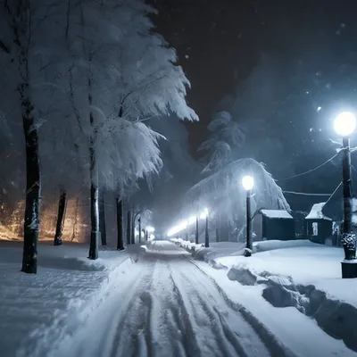 Зима, обои, снег, деревня, эстетика, пейзаж | Пейзажи, Зимние картинки, Зима