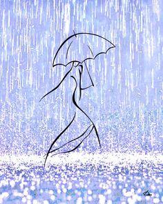 маленькая девочка с зонтиком в дождь PNG , маленькая девочка клипарт, Gu Yu  иллюстрация персонажа, Маленькая девочка играет зонтик PNG картинки и пнг  PSD рисунок для бесплатной загрузки