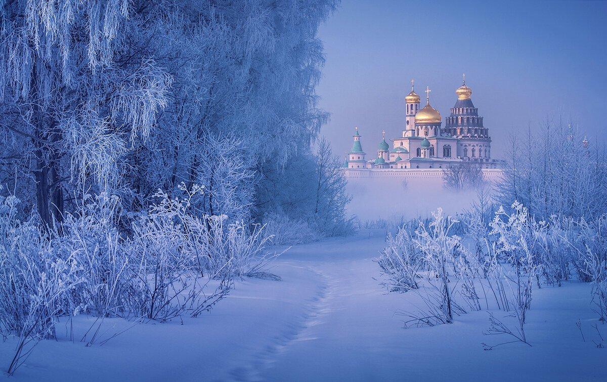 Зимняя церковь стоковое фото ©foaloce 46980031