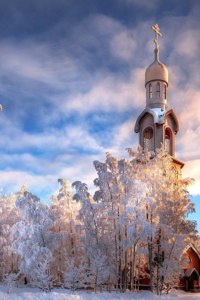 Церковь | Россия, Зима