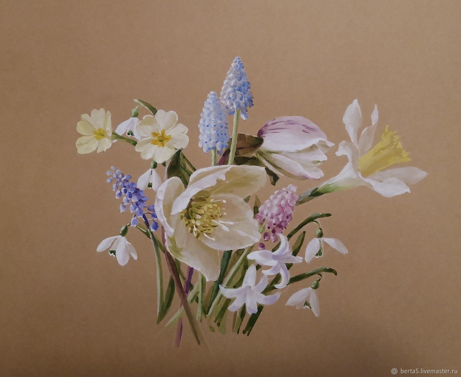 Купить картину Весна пришла в Москве от художника Мантров Дмитрий