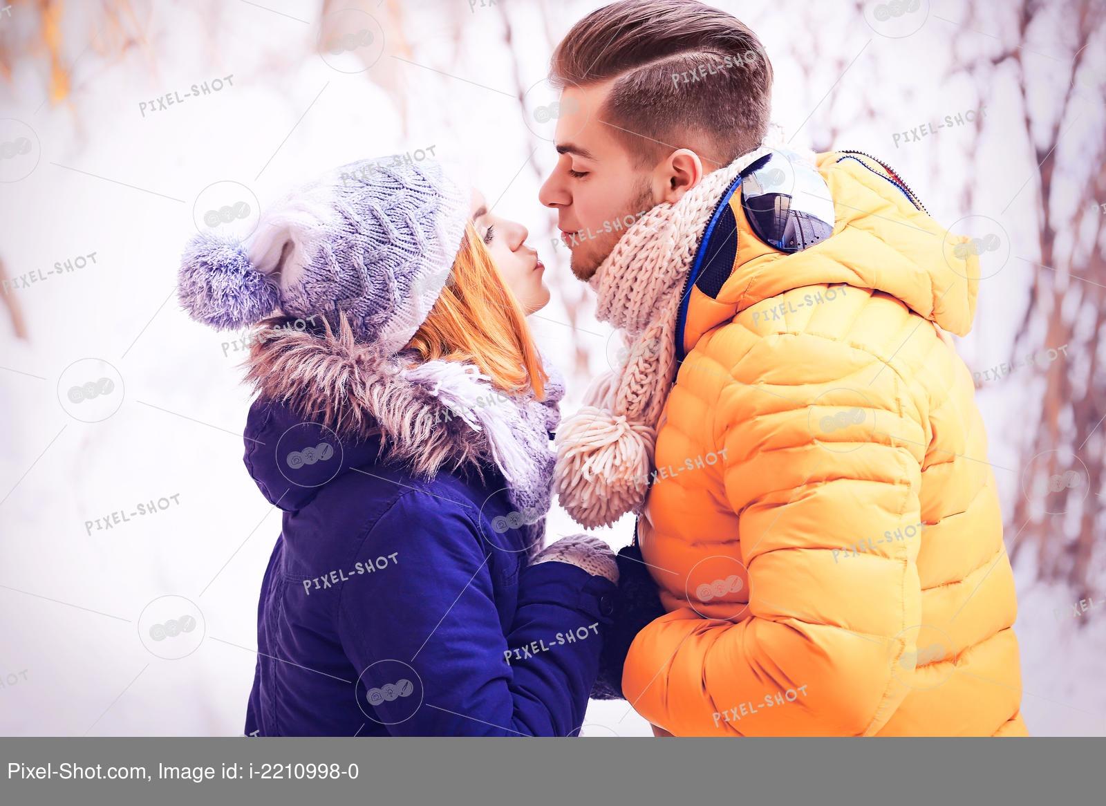 фото влюблённых пар зимой