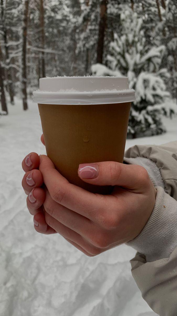 Чашка кофе зима» — создано в Шедевруме