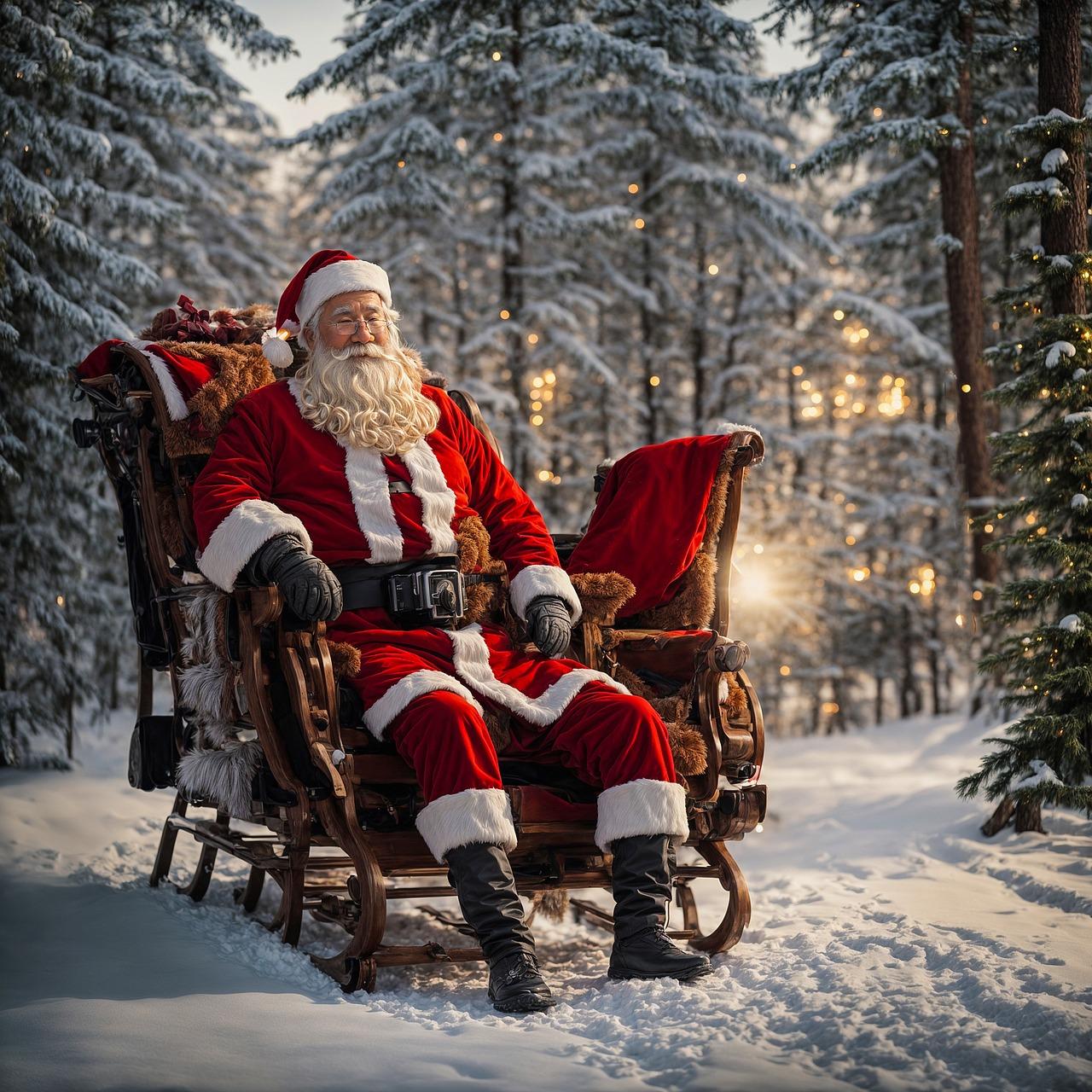 Созданный Ии Дед Мороз Зима - Бесплатное изображение на Pixabay - Pixabay