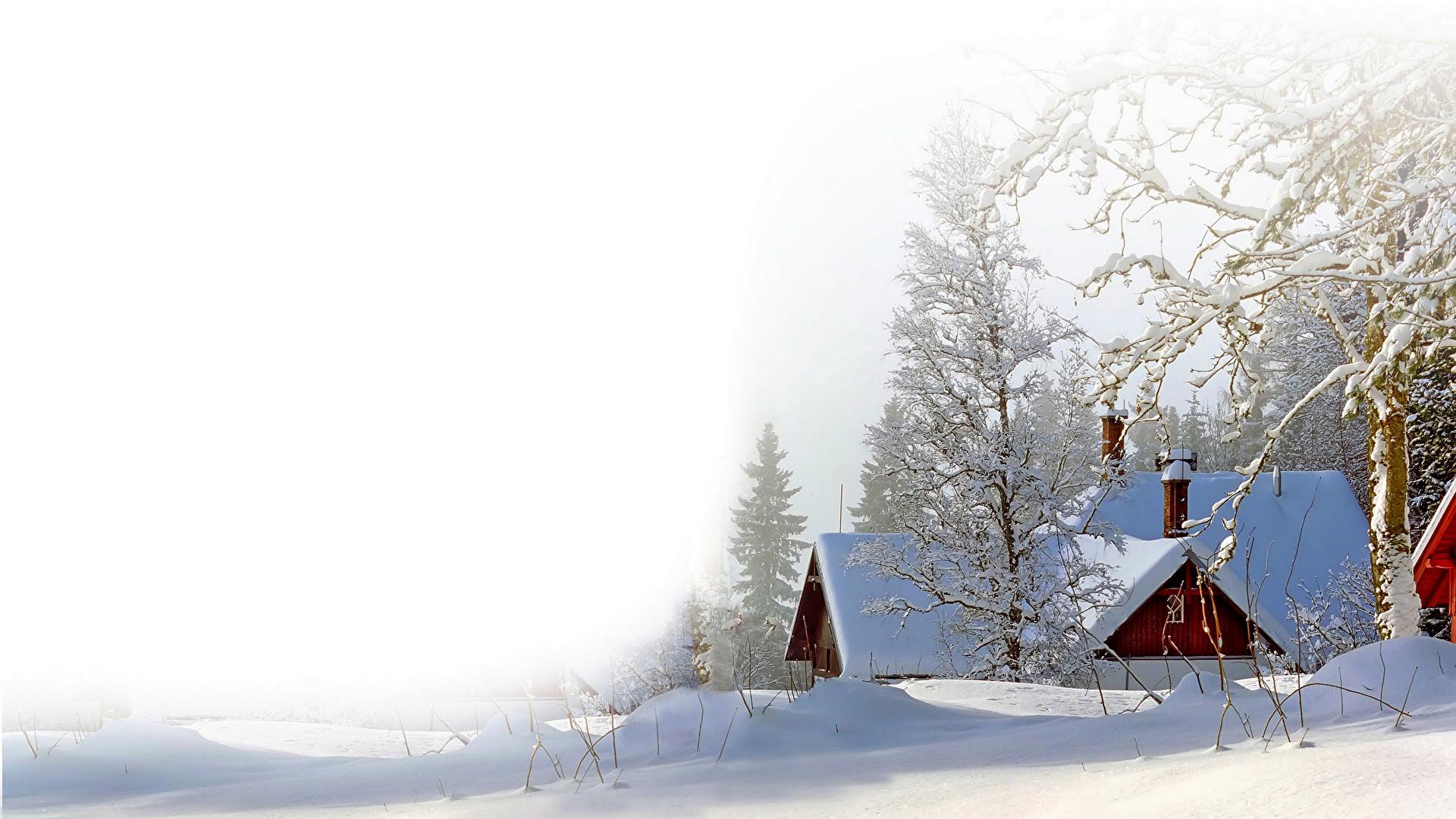 зимний пейзаж, иллюстрация, дома, зима фон картинки и Фото для бесплатной  загрузки