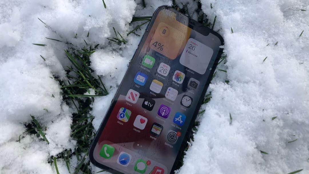 Обои на телефон зима и снег (41 фото)