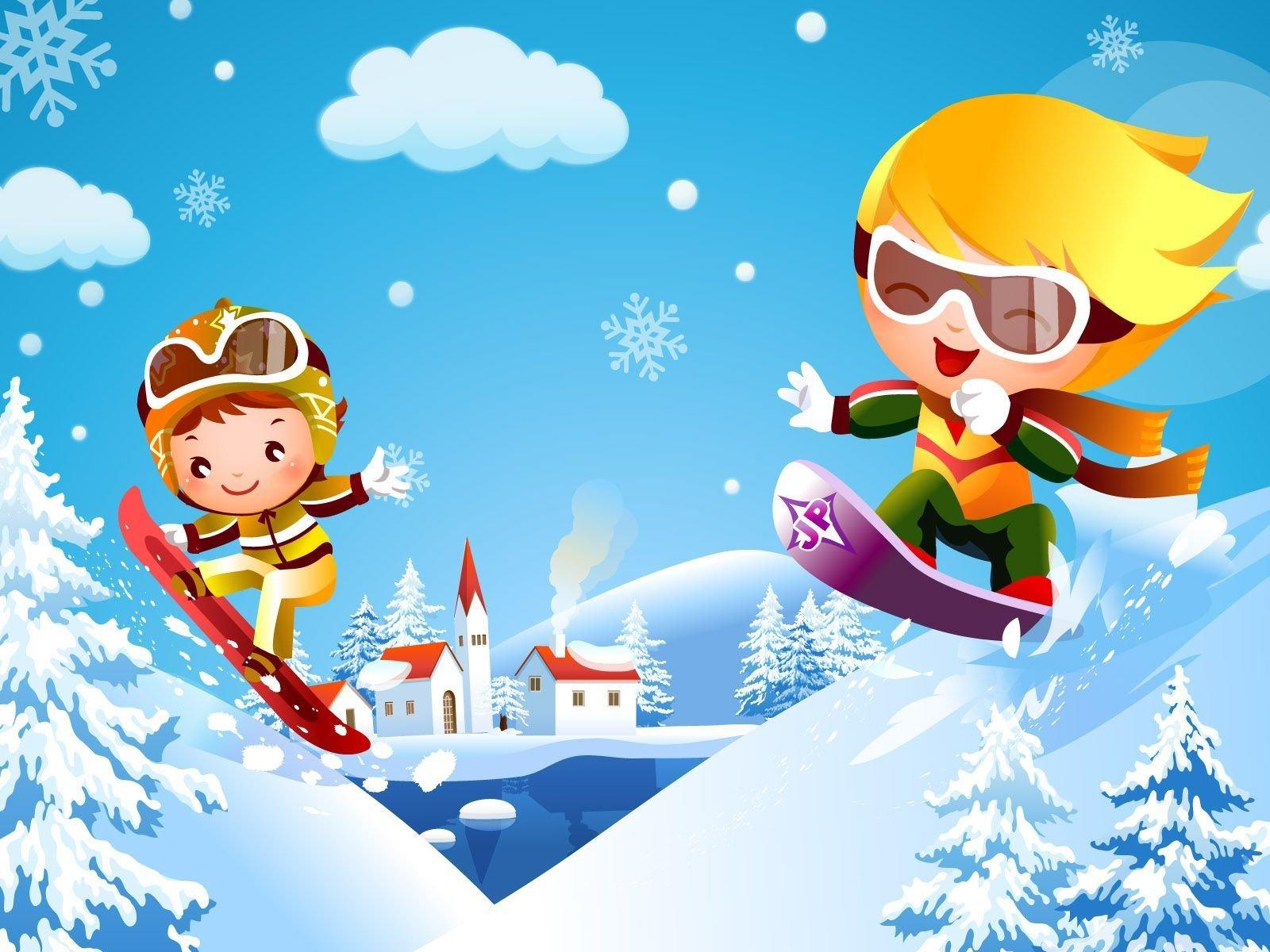 лыжник на доске спускается с горы, зима, зимние виды спорта, время года фон  картинки и Фото для бесплатной загрузки