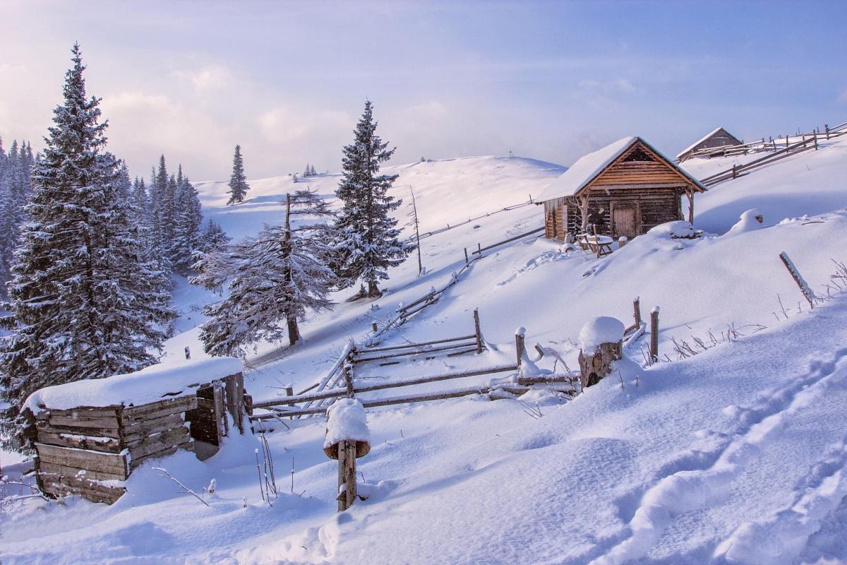 Карпаты зимой - Фотогалерея РГО