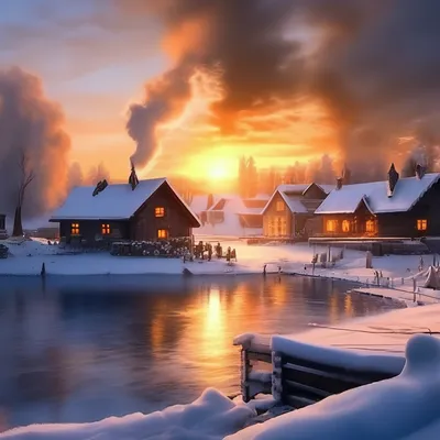 Цветной зимний закат стоковое изображение. изображение насчитывающей красно  - 161853883