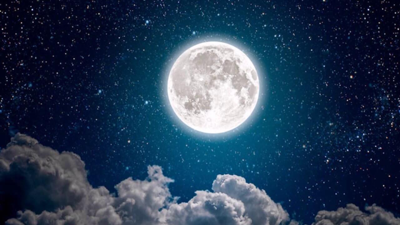 Картинки ночное звездное небо с луной (65 фото) » Картинки и статусы про  окружающий мир вокруг
