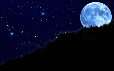 Силуэт человека, поднимающего руки на фоне луны и звездного неба Стоковое  Изображение - изображение насчитывающей идея, величественно: 162530051