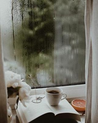 Я люблю кофе!!! | Фотография в дождливый день, Дождь за окном, Кофе