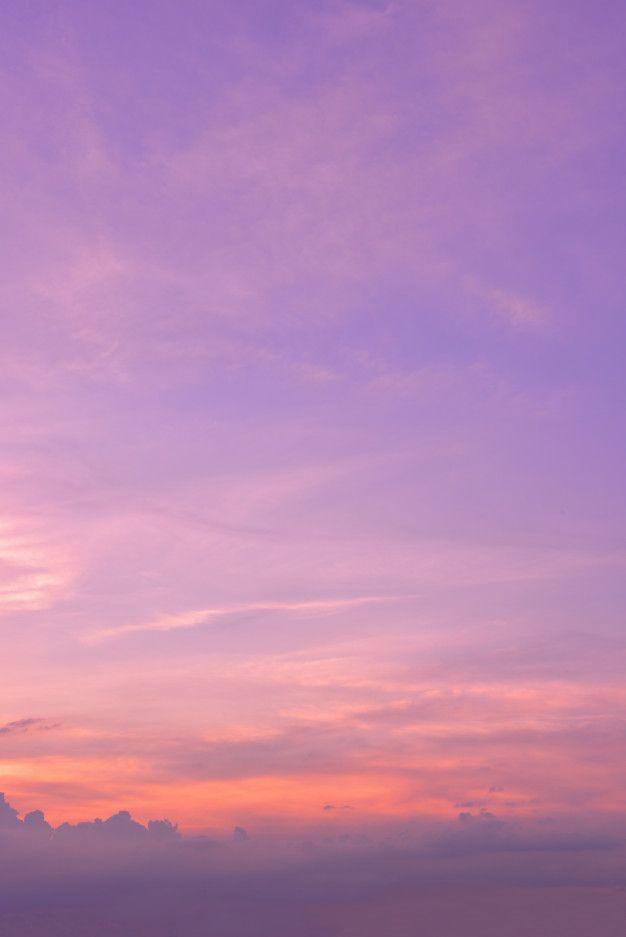 Небо с облаками красивый фон заката. | Премиум Фото | Sky aesthetic, Sunset  background, Scenery wallpaper